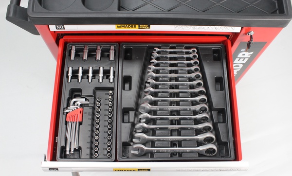 Carro Herramientas Taller Completo 156 Piezas